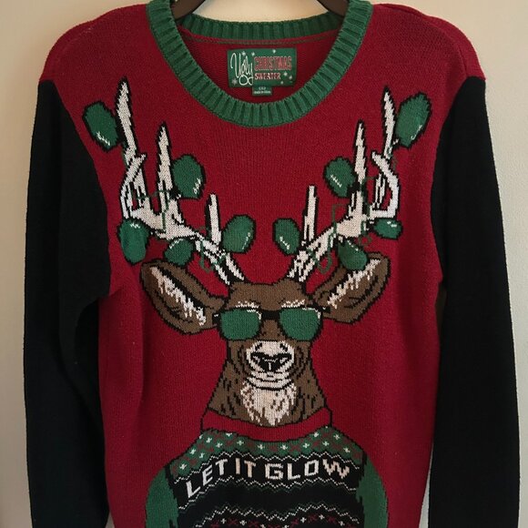 Ugly Christmas Sweater Men's Small - Picture 1 of 3